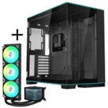 Lian Li O11D EVO RGB + TRYX PANORAMA ARGB täielik vedelikjahutus - must, 360 mm