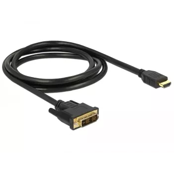 Video kaabliadapter DeLOCK 85583 1.5m DVI-D HDMI Type A Must