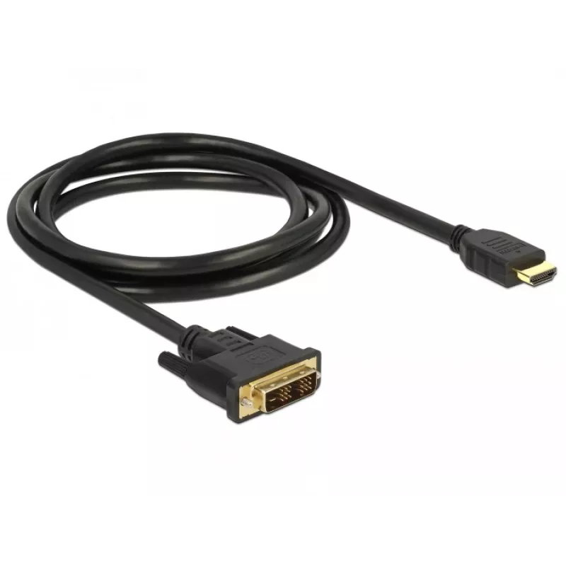 Video kaabliadapter DeLOCK 85583 1.5m DVI-D HDMI Type A Must