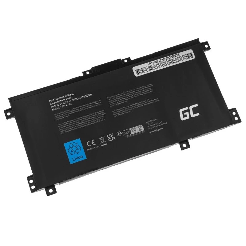 Aku roheline Cell HP149V2 HP Envy x360 15-BP 17-AE jaoks