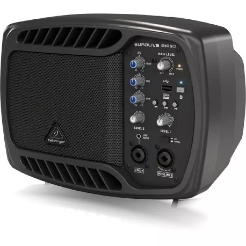 Behringer B105D kõlar Täissagedus Must Juhtmega ja juhtmevaba 50 W