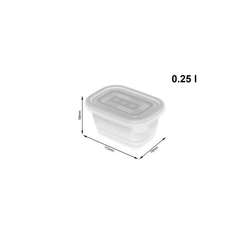 ROTHO Freeze - sügavkülmikukonteiner - 6x250ml