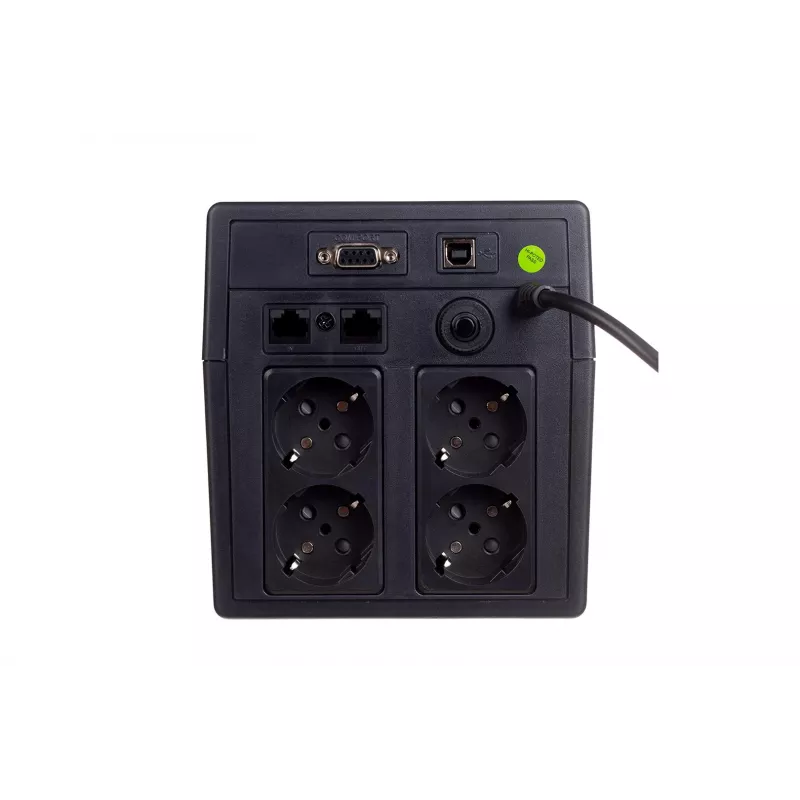 Digitus DN-170065 katkematu toiteallikas (UPS) Line-Interactive 0.8 kVA 480 W 4 AC-pistikupesa