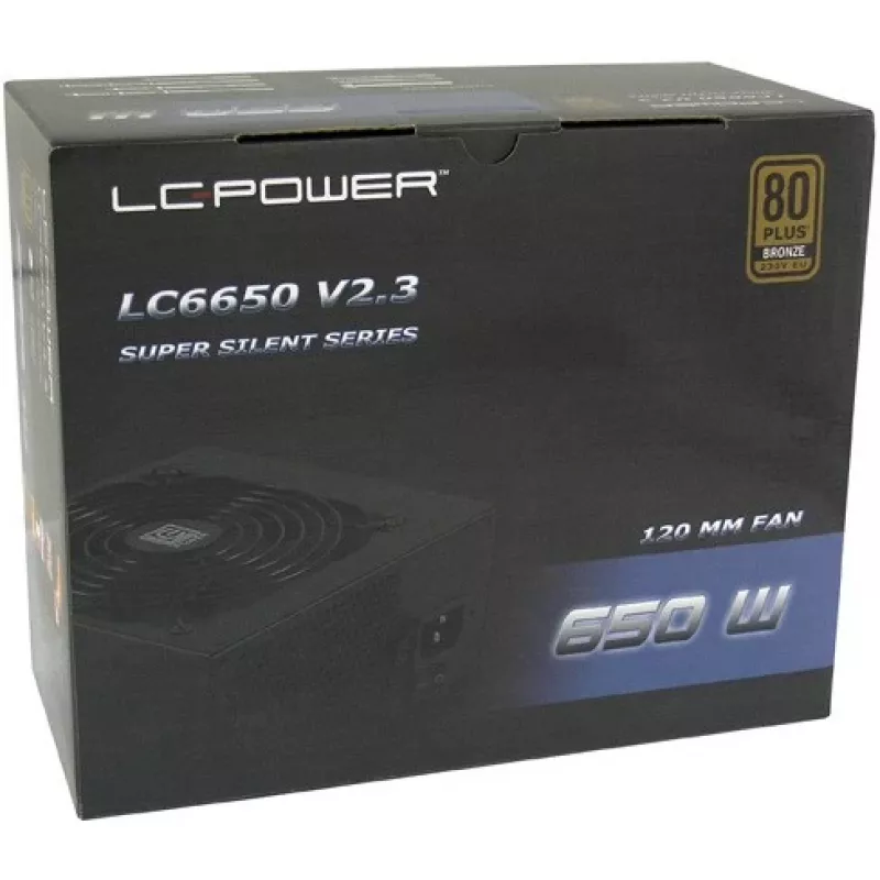 Toiteplokk LC-Power LC6650 V2.3 650 W