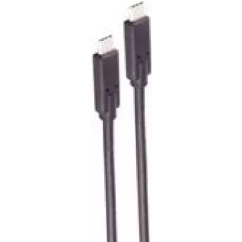 shiverpeaks ®-BASIC-S--USB-C ühenduskaabel, USB-kaabel C-tüüpi pistik C-tüüpi pistikusse, 4.0 Gen 3x2, 240 W, 0,5 m (BS13-63015)