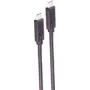 shiverpeaks ®-BASIC-S--USB-C ühenduskaabel, USB-kaabel C-tüüpi pistik C-tüüpi pistikusse, 4.0 Gen 3x2, 240 W, 0,5 m (BS13-63015)