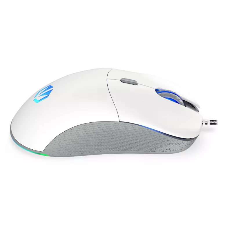 ENDORFY GEM Plus Onyx Valge hiir Gaming paremakäeline USB Type-C optiline 19000 DPI