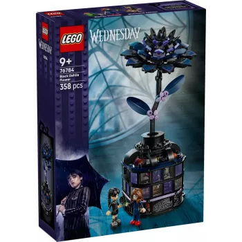 LEGO ehituskomplekt LEGO Wednesday 76784 Must Dahlia Flower — dekoratiivmudel, 358 tk, 9+ aastat