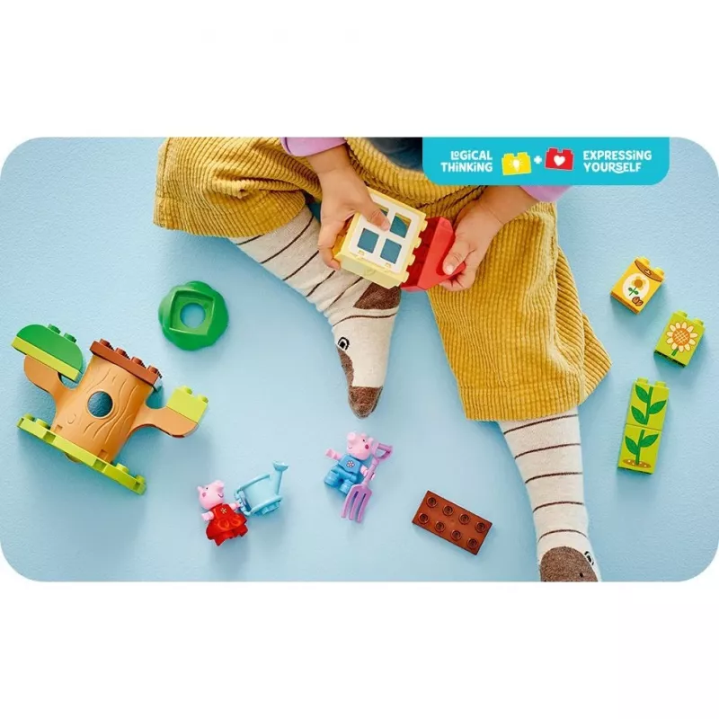 Lego 10431 Duplo Peppa Sig aed ja puumaja mängukomplekt