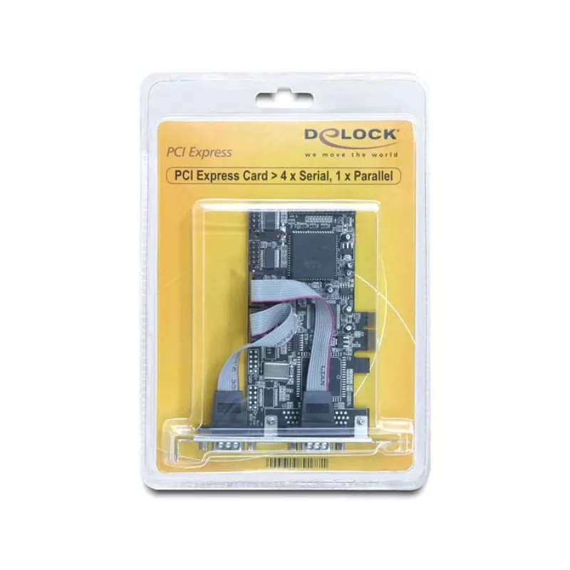 PCI Express kaart DeLOCK 89177 4 x jada 1 x rööp