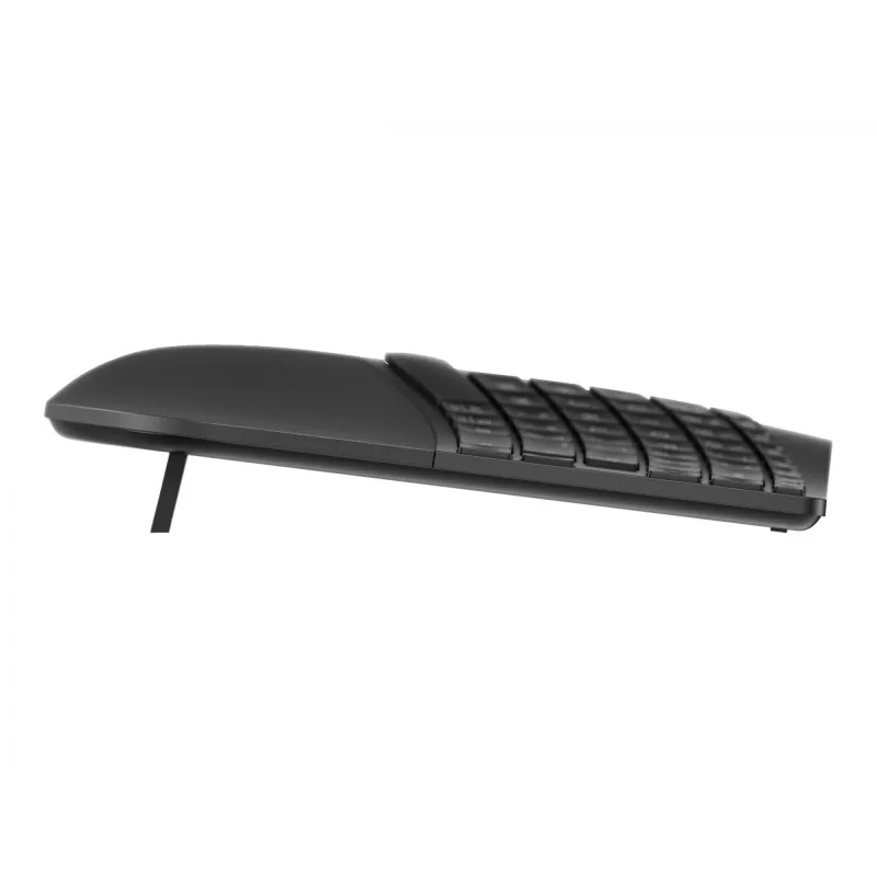 HP 960 Ergonoomiline juhtmevaba klaviatuur, täissuuruses (100%), juhtmevaba, RF-juhtmevaba + Bluetooth, membraan, must