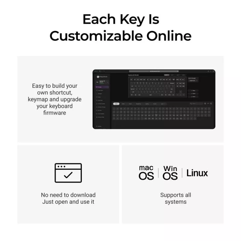 Klaviatuur Wrl Q3 ULTRA/Must Q3U-M3 Keychron