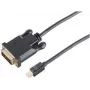Video kaabli adapter Mini DisplayPort DVI-D ShiverPeaks BS10-55035