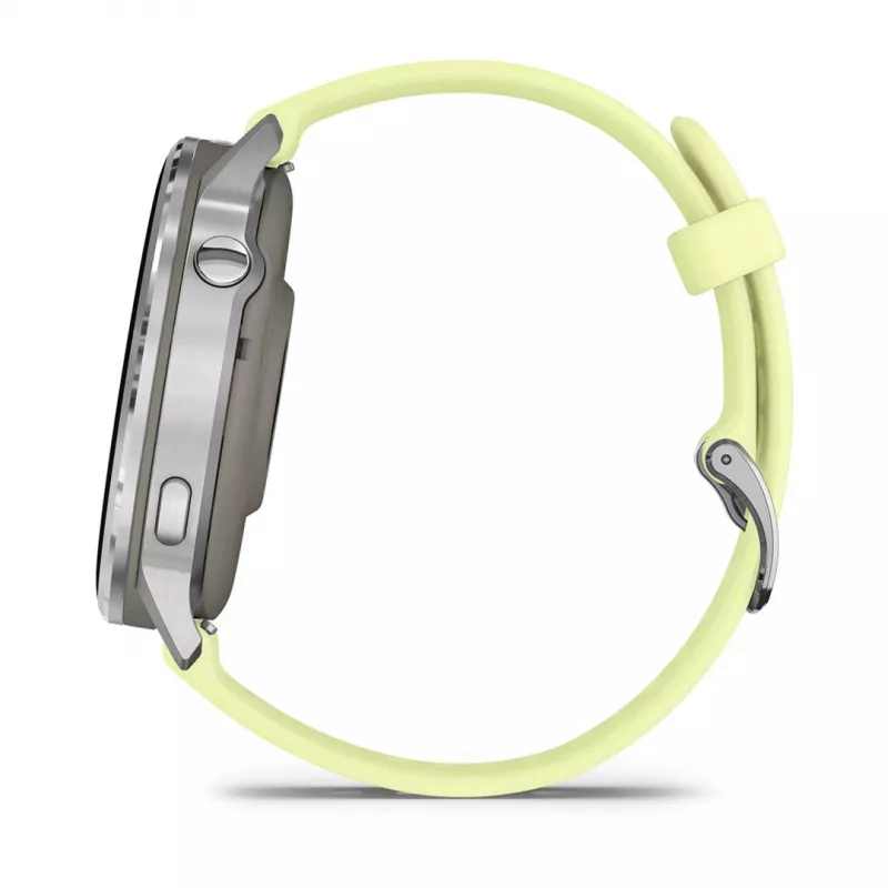 Garmin Venu 010-03014-02 nutikell / spordikell 3.56 cm (1.4) AMOLED 45 mm Digitaalne 454 x 454 pikslit Puuteekraan Hõbedane Wi-Fi GPS (satelliit)