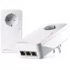 devolo Magic 2 LAN triple Powerline stardikomplekt elektrivõrguadapter kiirusega kuni 2400 Mbit/s, 3x Gigabit LAN (ühiku kohta)