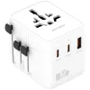 Reisiadapter 20W GaN Nomad 2xUSB-C + 1xA