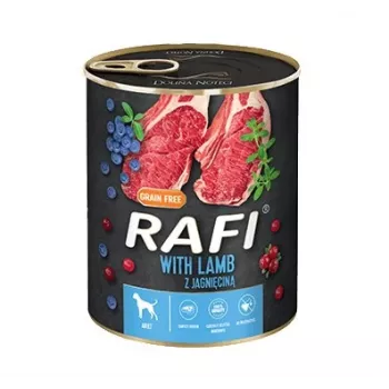 Dolina Noteci Rafi koerte märgtoit lambalihaga - 800g