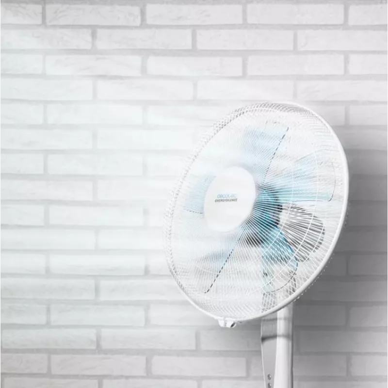 Cecotec EnergySilence 530 Power Connected | Statiivventilaator | Valge | Diameeter 40 cm | Kiiruste arv 3 | Võnkumine | 50 W | Kaugjuhtimispult