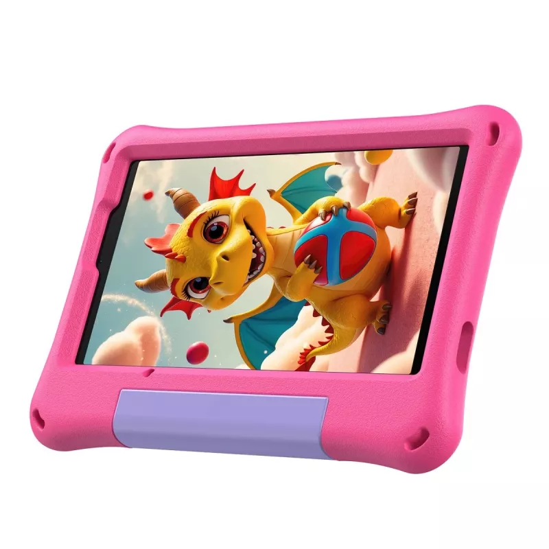 Tahvelarvuti UleFone Tab A9 Pro Kids — 4 GB muutmälu, 128 GB salvestusruumi, LTE, roosa
