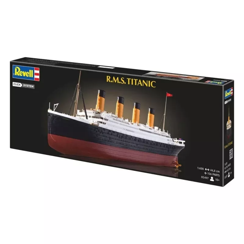 Plastist mudellaev RMS Titanic EC Mitmevärviline 1:600