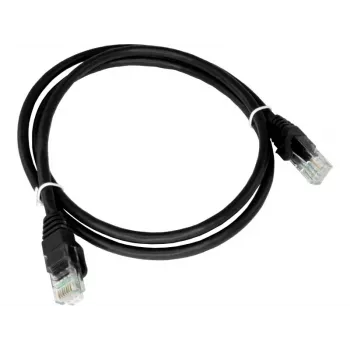 AVIZIO KKU6CZA0.5 võrgukaabel Must 0.5 m Cat6 U/UTP (UTP)