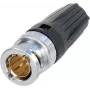 Neutrik NBLC75BVZ17 juhtmepistik BNC alumiinium - must (NBLC75BVZ17)