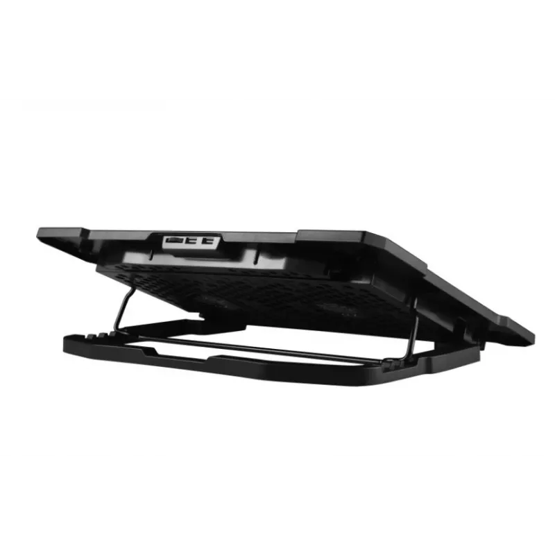 Tellur Jahutusalus Basic 17, 5 ventilaatorit, LED, Must