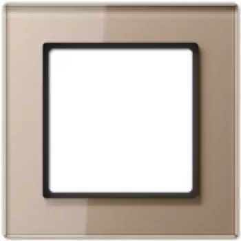 Seinalüliti kate JUNG AC 581 GL CH Šampanjaklaas 84×84 mm