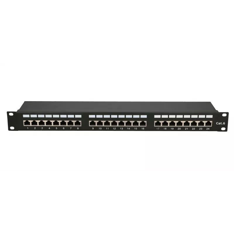 Extralink CAT6 STP V2 | Patchpaneel | 24 porti