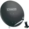 Schwaiger satelliidisüsteem ilma vastuvõtjata, abonentide arv: 4 (SPI991.1SET)
