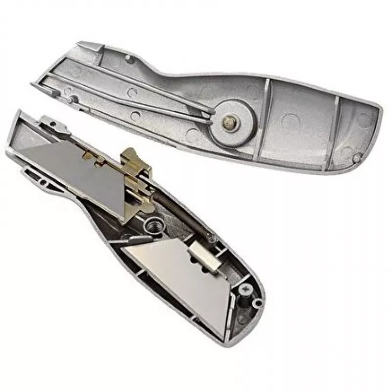 Utility nuga WEDO 78 808 fikseeritud teraga, alumiiniumkorpus, tera laius 44 mm