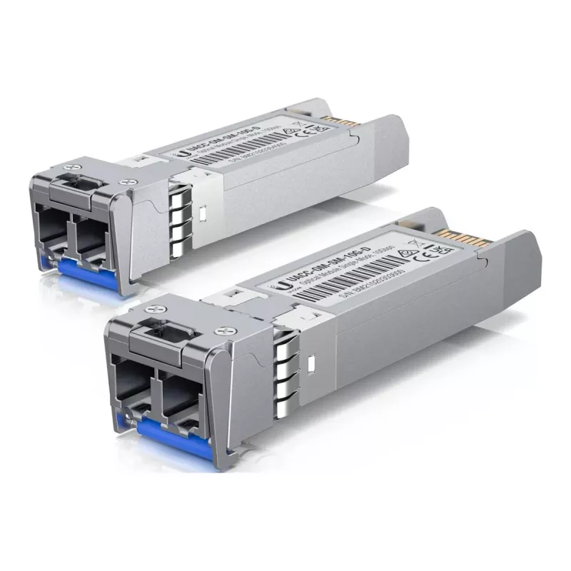 SFP+ kiudoptiline transiiver Ubiquiti UACC-OM-SM-10G-D-2 10 Gbps 1310 nm LC ühemoodiline 10 km (2 tk)