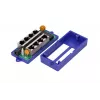 PoE-injektor Extralink Gigabit 4-pordiline, 4x 1000 Mb/s RJ45, 48 V, sinine/must