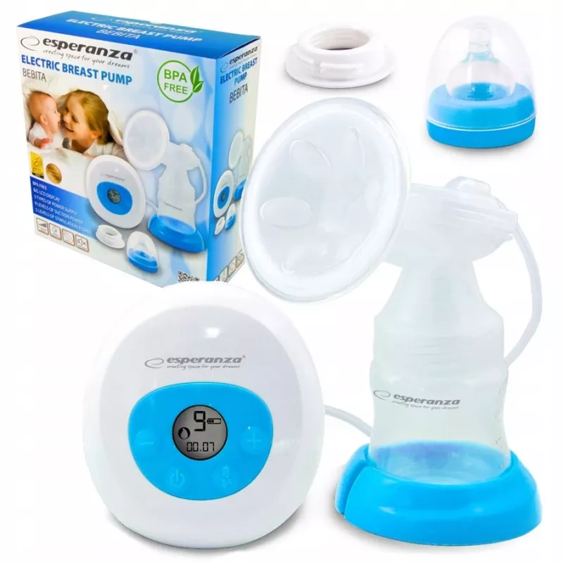 Rinnapump ESPERANZA ECM001B elektrooniline, mahutavus 1550 ml, võrgu-/akutoitega