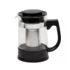 Resto Kitchenware 90512 teekann Üksik teekann 950 ml Must, läbipaistev