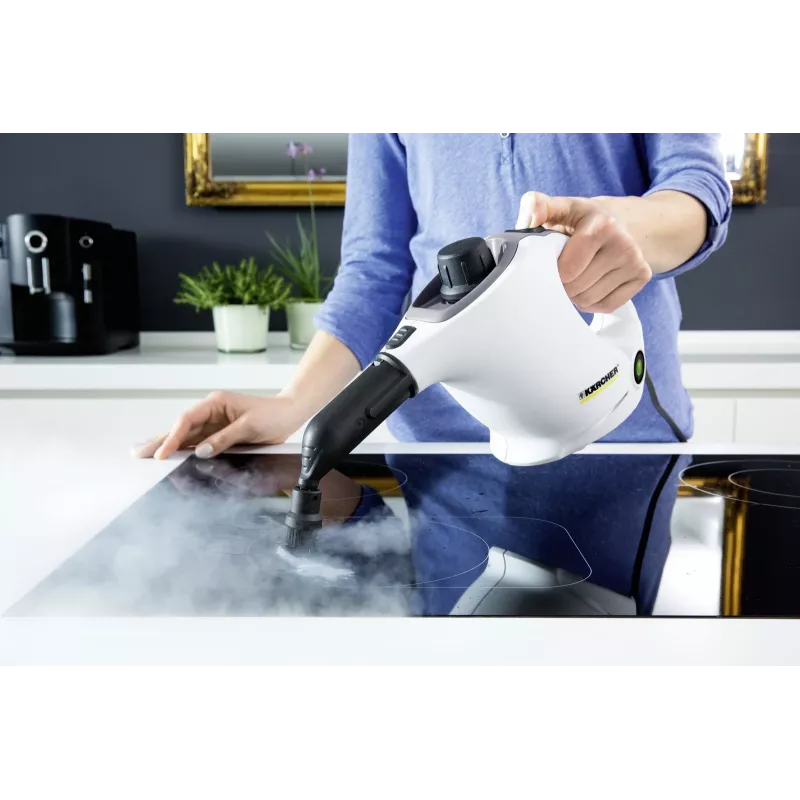 Kärcher SC 1 Silindriline aurupuhasti 1200 W Must, Valge