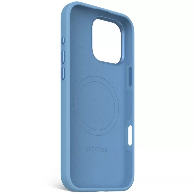 Decoded silikoonümbris Apple iPhone 16 Pro Max 17,5 cm sinine