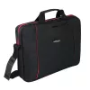 Esperanza SALERNO 39.6 cm (15.6) Toploader kott Must, Punane