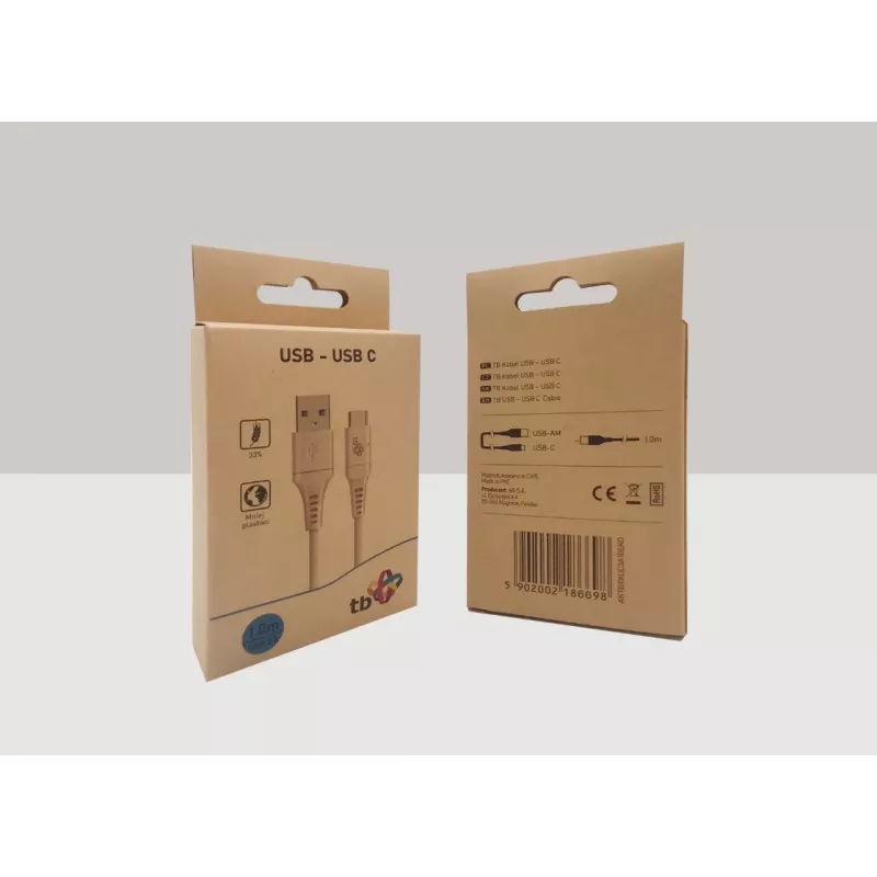 TB Touch Eco Friendly USB a 2.0 - USB C kaabel