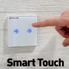 Nutikas WiFi-lüliti Tellur SS2N — 2 porti, koguvõimsus 1800 W, 10 A kanali kohta