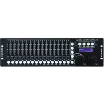 Valgustuskonsool EUROLITE Move Control 512 32-kanaliline 19-tolline (48,30 cm) DMX-kontroller