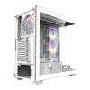 Arvutikorpus Darkflash DS900 (valge) + 7 ARGB ventilaatorit