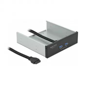 Esipaneel DeLOCK 5,25 tolli 2 x USB 5 Gbps Type-A porti