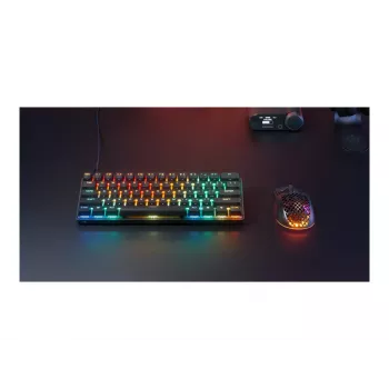 Mehaaniline klaviatuur STEELSERIES Apex Pro Mini Gen 3 US – 65% paigutus, RGB, vahetatavad lülitid