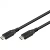 Goobay 74193 USB-kaabel Must