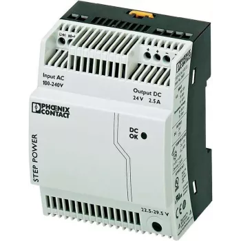 Phoenix STEP-PS/ 1AC/24DC/2.5 toiteplokk 60 W hall (2868651)