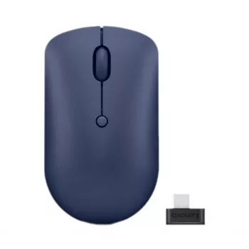 Juhtmevaba optiline hiir Lenovo 540 RF, kahekäeline, 2400 DPI, 2,4 GHz USB‑C vastuvõtjaga, sinine