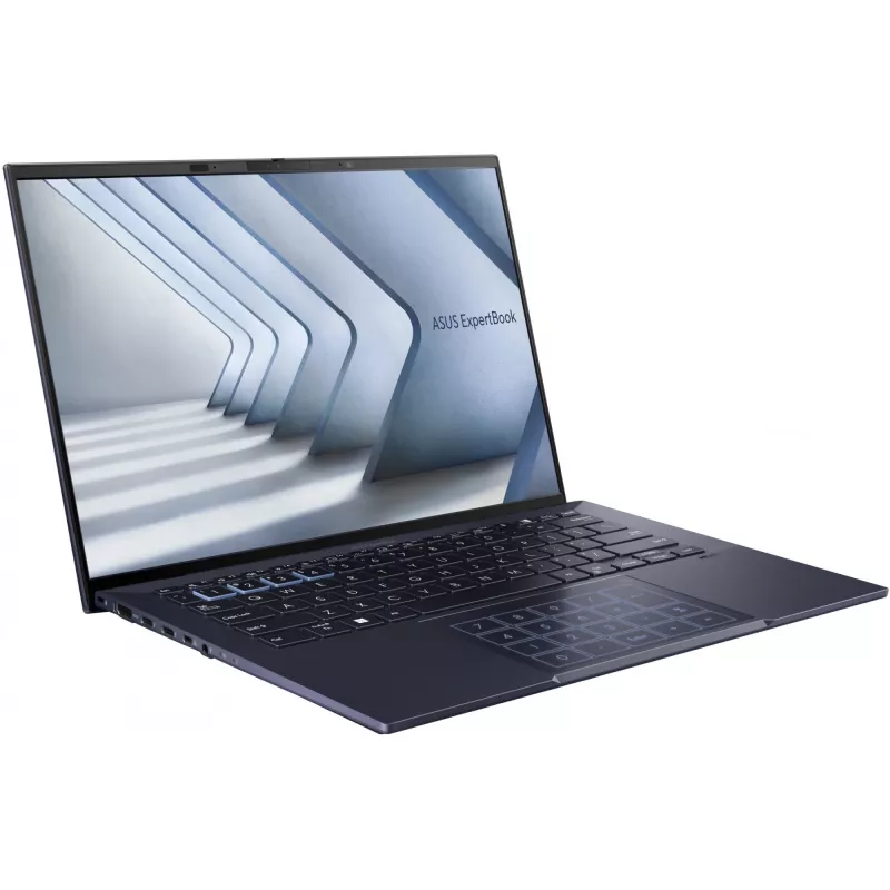ASUS ExpertBook B9 OLED B9403CVAR-PP1735X Intel Core 7 150U Sülearvuti 35,6 cm (14 tolli) WQXGA+ 16 GB LPDDR5x-SDRAM 512 GB SSD Wi-Fi 6E (802.11ax) Windows 11 Pro Saksa Must