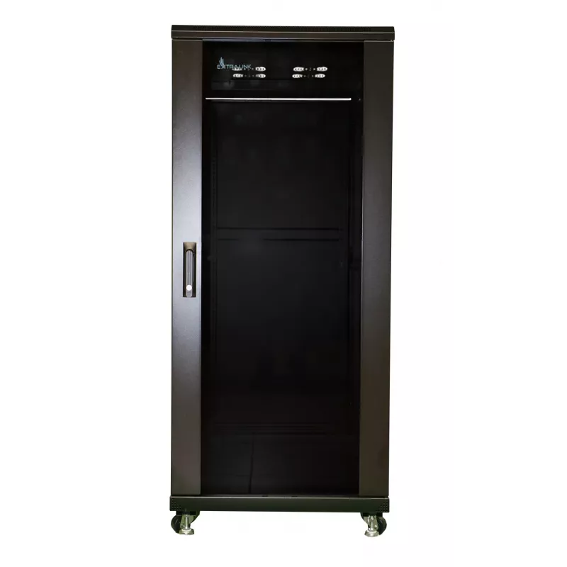 Eraldiseisev riiul Extralink Rackmount cabinet 37U 600x800 Must