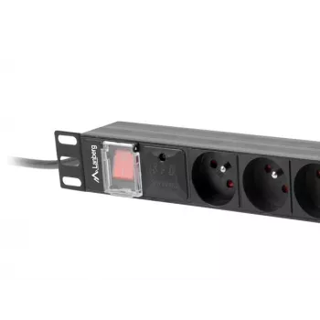 Toitejaotusseade Lanberg PDU-08E-0200-BK
